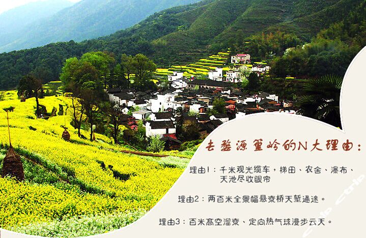 婺源、篁嶺、景德鎮(zhèn)、廬山三疊泉雙臥5日